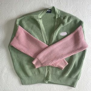 Two Tone Cardigan - Minga London - M